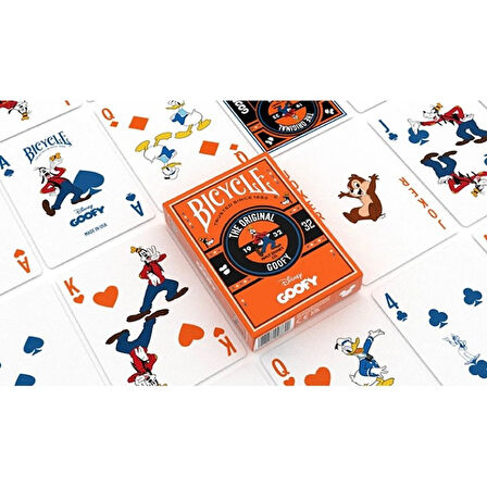 Bicycle Disney Goofy Premium Oyun Kağıdı iskambil Kartları Destesi