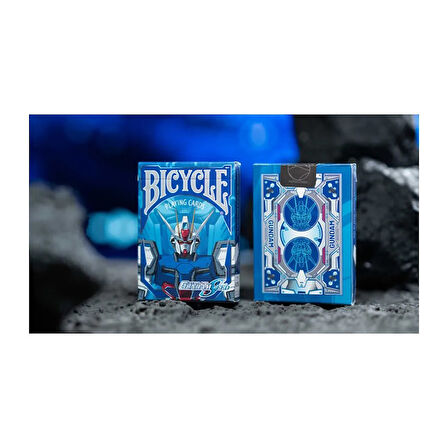 Bicycle Gundam Seed Premium Oyun Kağıdı Koleksiyonluk iskambil Kartları Destesi