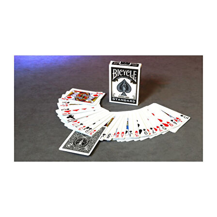 Bicycle invisible Deck Black Görünmez Deste Siyah Oyun Kağıdı Koleksiyonluk iskambil Kartları