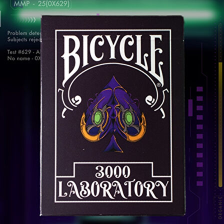 Bicycle Laboratory 3000 Premium Oyun Kağıdı iskambil Kartları Destesi