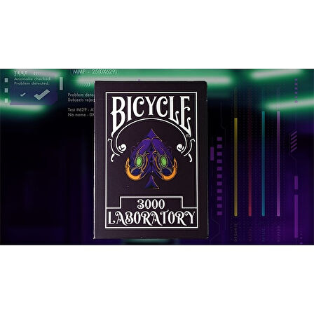 Bicycle Laboratory 3000 Premium Oyun Kağıdı iskambil Kartları Destesi
