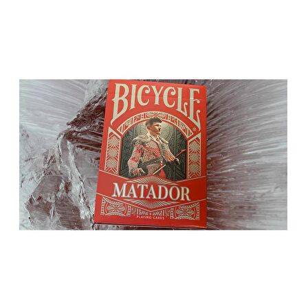Bicycle Matador Red Oyun Kağıdı Limited Edition Koleksiyonluk iskambil Kartları Destesi