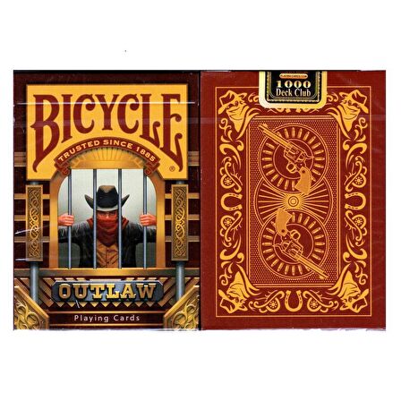 Bicycle Outlaw Oyun Kağıdı Limited Edition Koleksiyonluk iskambil Kartları Destesi