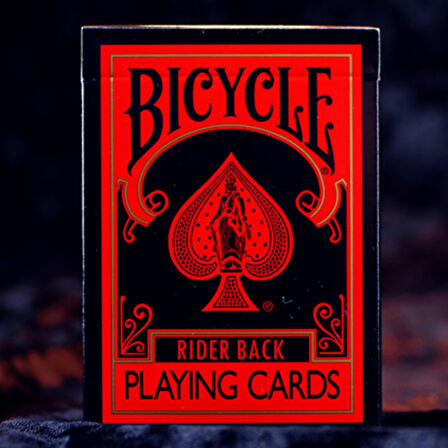 Bicycle Reverse Red Premium Oyun Kağıdı Limited Edition Koleksiyonluk iskambil Kartları