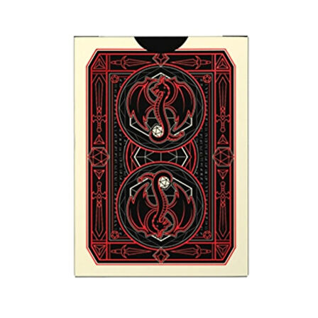Bicycle Spellbound Red Dragon Premium Oyun Kağıdı Limited Edition iskambil Kartları Destesi