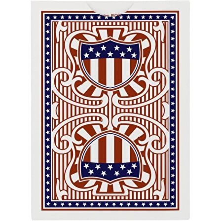 Bicycle Stars and Stripes Yıldızları ve Çizgileri Premium Oyun Kağıdı iskambil Kartları Destesi