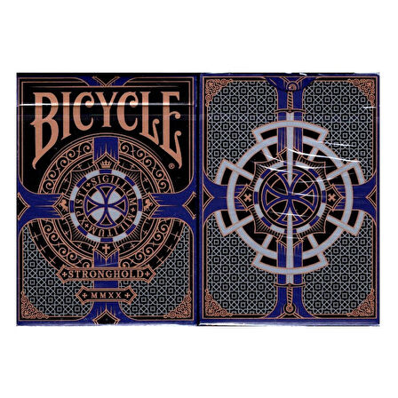 Bicycle Stronghold Sapphire Premium Oyun Kağıdı iskambil Kartları Destesi 