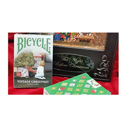 Bicycle Vintage Christmas Oyun Kağıdı Limited Edition Koleksiyonluk iskambil Kartları Destesi