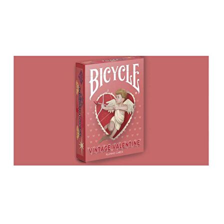 USPCC Bicycle Vintage Valentine Oyun Kağıdı Kartı iskambil Kartları Destesi