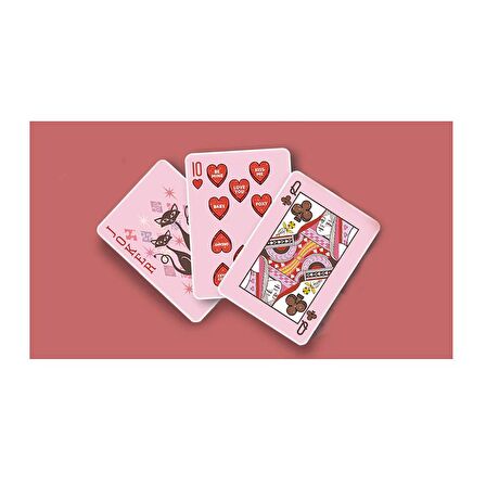USPCC Bicycle Vintage Valentine Oyun Kağıdı Kartı iskambil Kartları Destesi