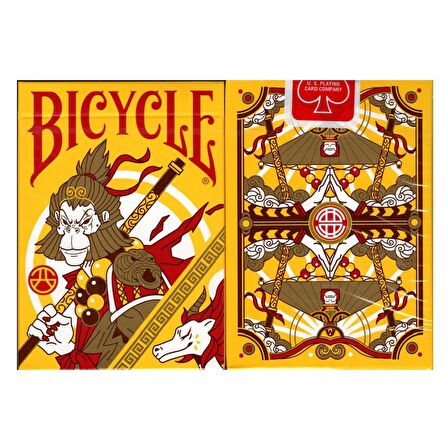 Bicycle Wukong Rebellion (Yellow) Oyun Kağıdı Koleksiyonluk iskambil Kartları