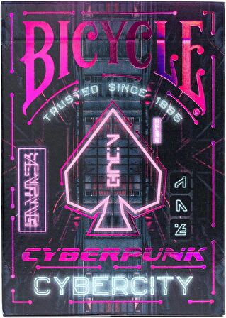 Bicycle Cyberpunk Cybercity İskambil Oyun Kart Destesi