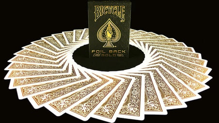 Bicycle® Metalluxe Foil Back Gold Oyun İskambil Kartı