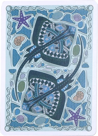 Bicycle Stingray Teal Oyun İskambil Kartı