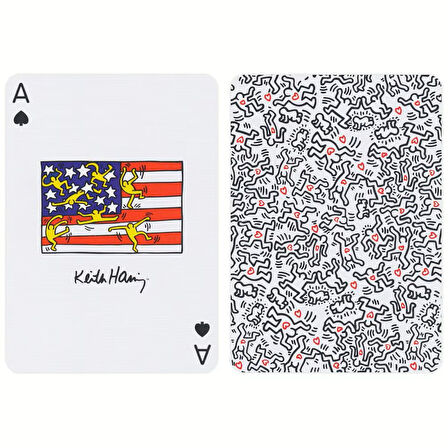 Theory11 Keith Haring Premium İskambil Oyun Kartı