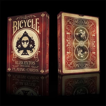 Bicycle Klek Entos Red Marked Limited Edition Oyun İskambil Kartı