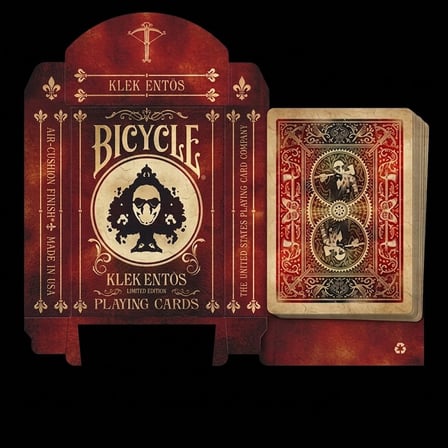 Bicycle Klek Entos Red Marked Limited Edition Oyun İskambil Kartı