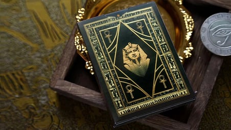 Egypt Mythology Black Edition (Pharaoh Dark Gray) Oyun İskambil Kartı