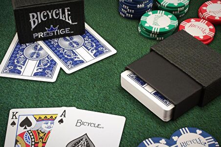 Bicycle Prestige Mavi Oyun Kart Destesi