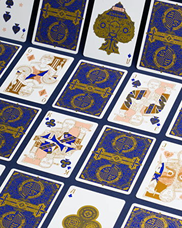Art of Play Standards Gold - Sapphire Edition İskambil Oyun Kartı