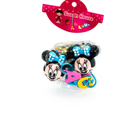 Biem Mickey Mouse Lastik Toka Mavi