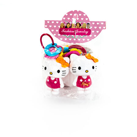 Biem Hello Kitty Lastik Toka Koyu Pembe