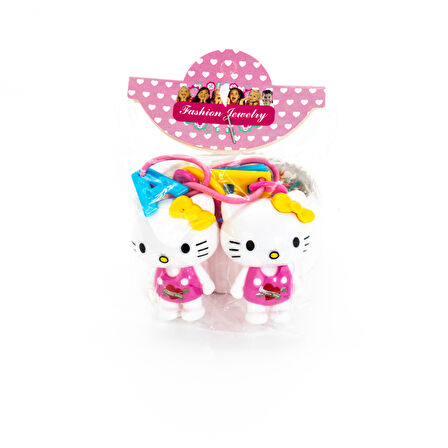 Biem Hello Kitty Lastik Toka Açık Pembe