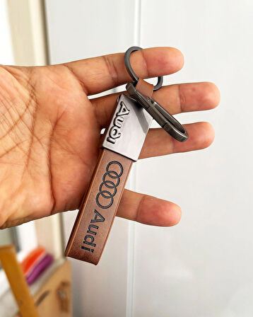 Araç Tutkunlarına Özel Kaliteli Lüx Model Deri Anahtarlık, Tüm Araç Modelleriyle Uyumlu