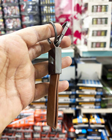 Araç Tutkunlarına Özel Kaliteli Lüx Model Deri Anahtarlık, Tüm Araç Modelleriyle Uyumlu