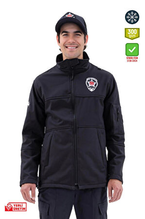 Özel Güvenlik Şartnamesine Uygun, Özel Güvenlik Softshell Mont, Su ve Rüzgar Geçirmez