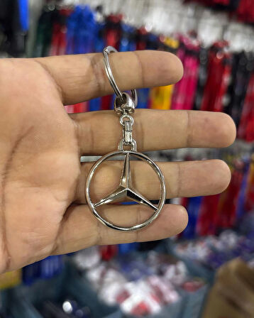 Aracınıza Özel Metal Anahtarlık, Mercedes Araç Anahtarı