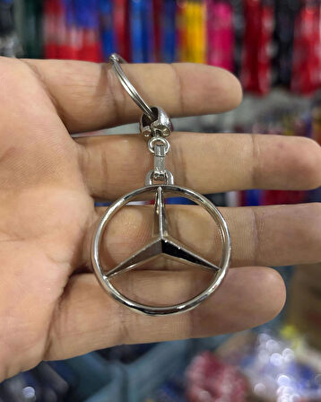 Aracınıza Özel Metal Anahtarlık, Mercedes Araç Anahtarı