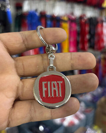 Aracınıza Özel Metal Anahtarlık, Fiat Araç Anahtarı