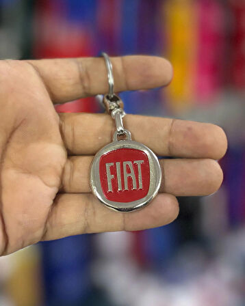 Aracınıza Özel Metal Anahtarlık, Fiat Araç Anahtarı