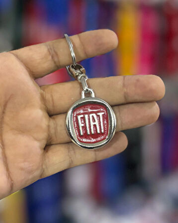 Aracınıza Özel Metal Anahtarlık, Fiat Araç Anahtarı