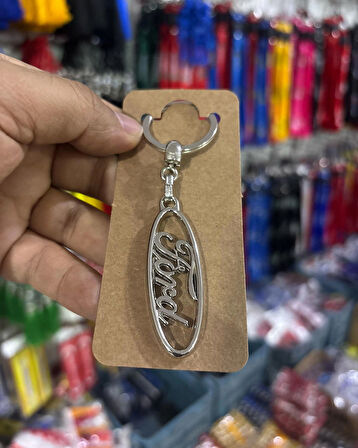 Aracınıza Özel Metal Anahtarlık, Ford Araç Anahtarı