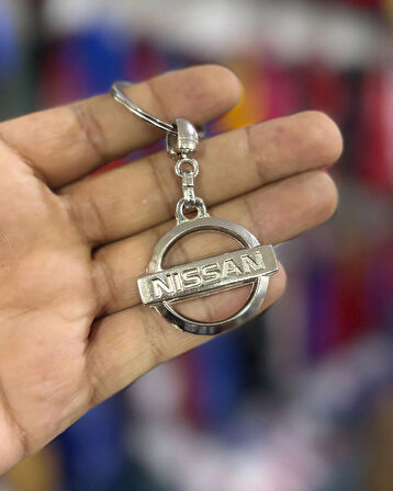 Aracınıza Özel Metal Anahtarlık, Nissan Araç Anahtarı