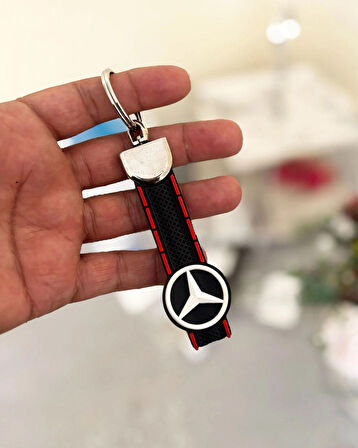 Aracınıza Özel Silikon Anahtarlık, Mercedes