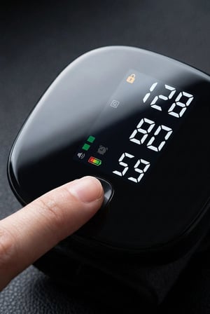 Bilekten Tansiyon Ölçer Dijital Türkçe Sesli Renkli LCD Ekranlı Şarjlı Tansiyon Aleti