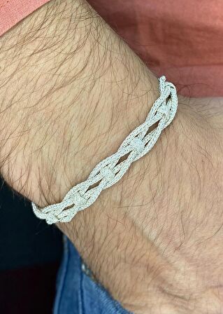 Gümüş Kazaziye Bileklik