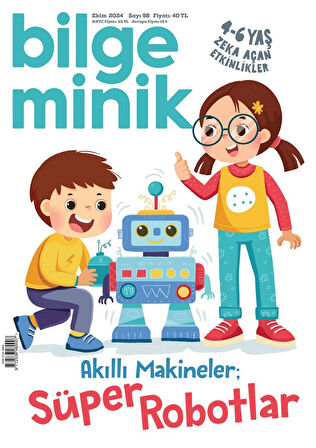 Bilge Minik Dergi Ekim 2024 (3-6 yaş)