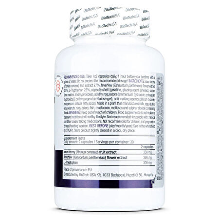 BIOTECH USA Night Tryptophan- 60 caps