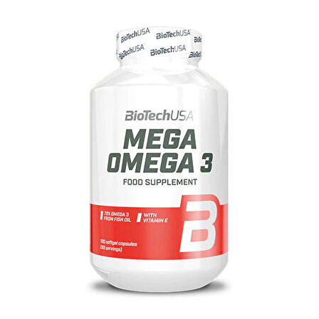 BiotechUsa Mega Omega 3 180 softgel capsules