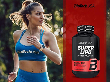 BioTech USA Super Lipo Fat burner (HCA+L-carnitine+Green tea+CLA+Garcinia cambogia) 120 tablets