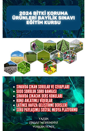 2026 Bitki Koruma Bayilik Sınavı Eğitim Kursu Pdf Veri Tabanı Ile Dosya Indirme Hızlı Çalışma Seti