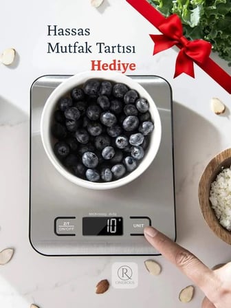Et kıyma aparatlı, Sıçratmaz Kapaklı, 5.5 L Hazne, HomeID Uygulamalı ProKnead Teknolojisi Mikser