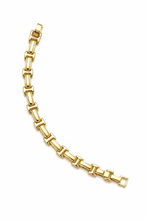Balenbi Jewelry 14K Gold Paslanmaz Çelik Geometrik Zincir Kadın Bileklik 1243