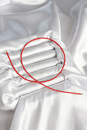 Mıknatıslı Kırmızı Renk Sarmal Kadın Bileklik