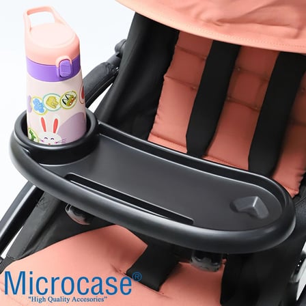 Microcase Bebek Arabaları için Biberon Şişe Bardak Tutucu Telefon Standlı Sehpa - AL4006