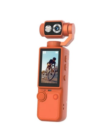 4k Video Çekim Özellikli Gimbal Kamera 180 Derece Dönebilen Lens Stabil Çekim